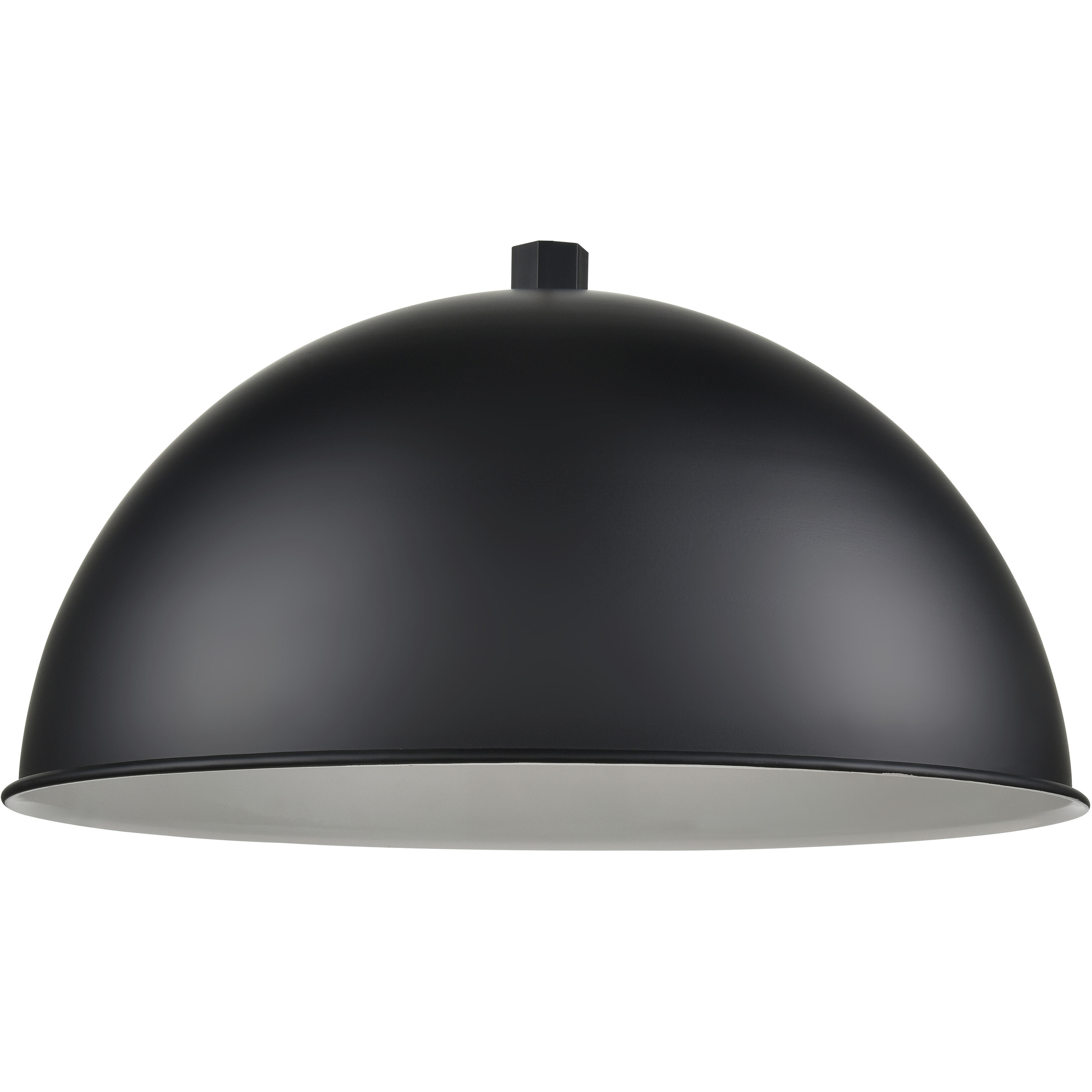 R Series Satin Black 18 inch Wide Deep Bowl Warehouse Shade